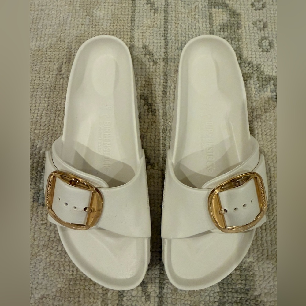 Birkenstock Madrid big buckle Eva eggshell Sandals